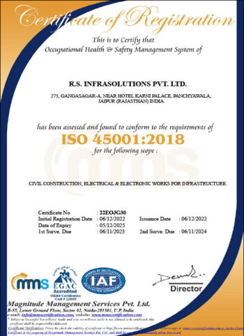 rs-infrasolutions-45001-2018